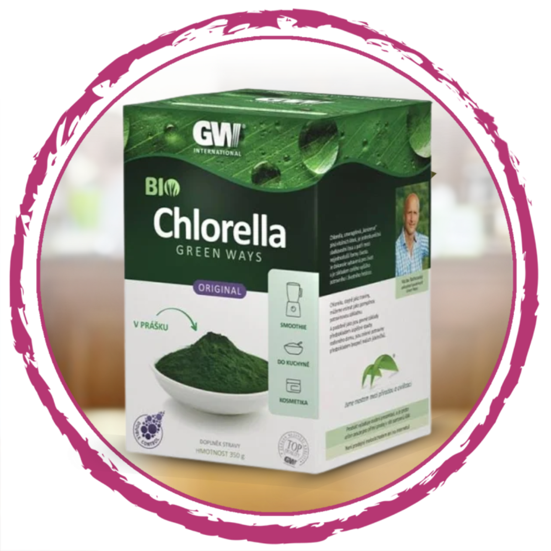 Chlorela v prášku 350g