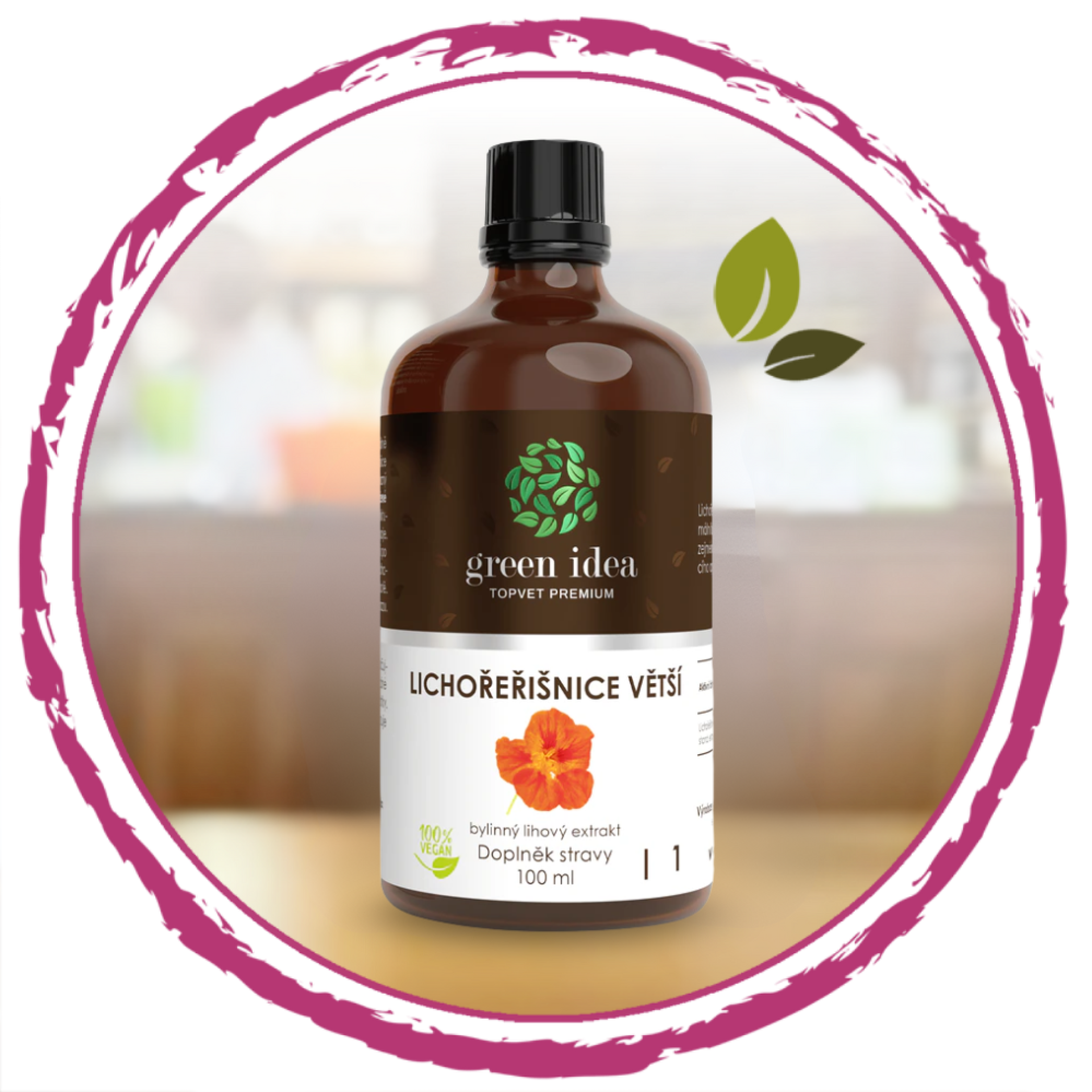 Lichořeřišnice - Kapucínka 50ml (Green Idea)