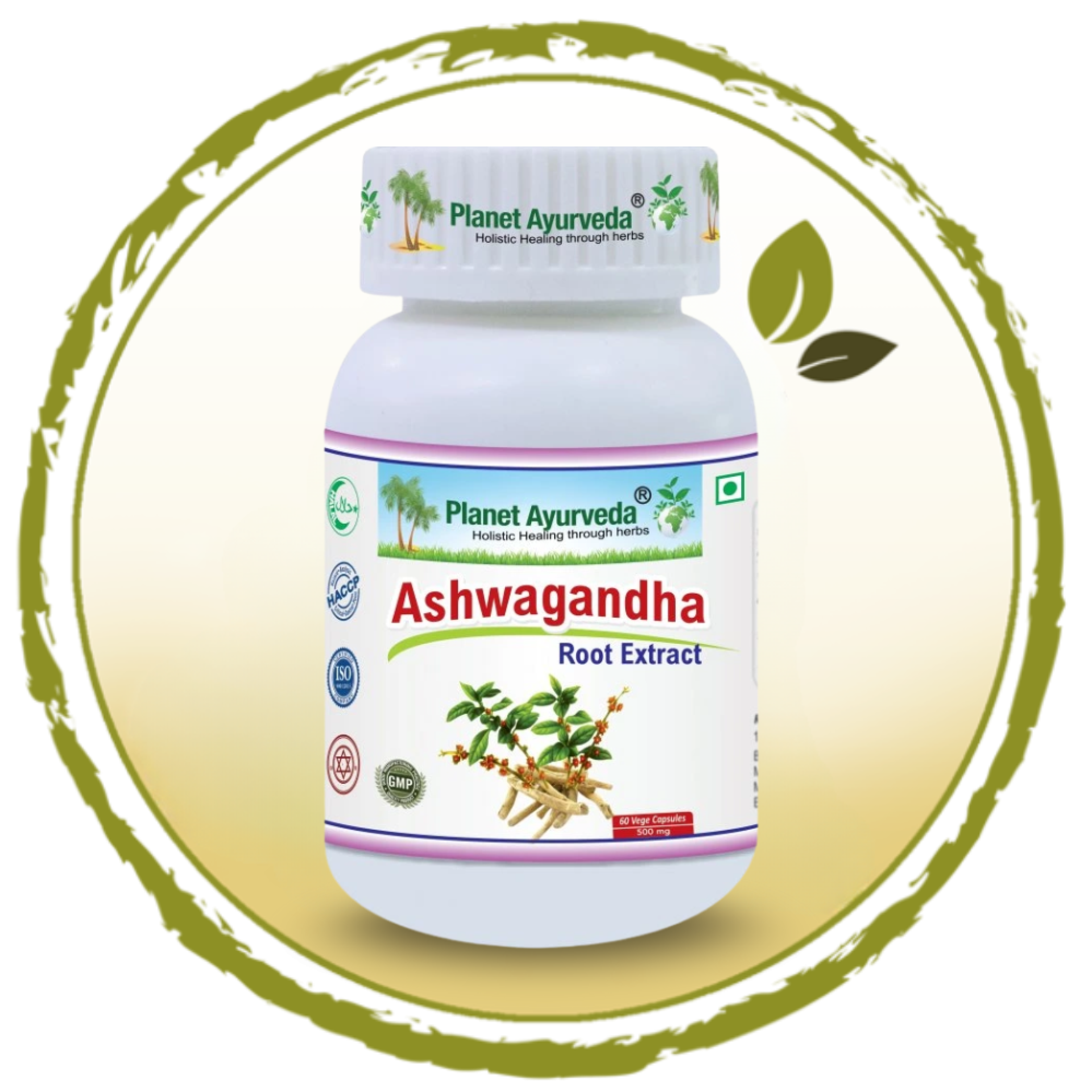 Ashwagandha 60 kaps (Planet Ayurveda)