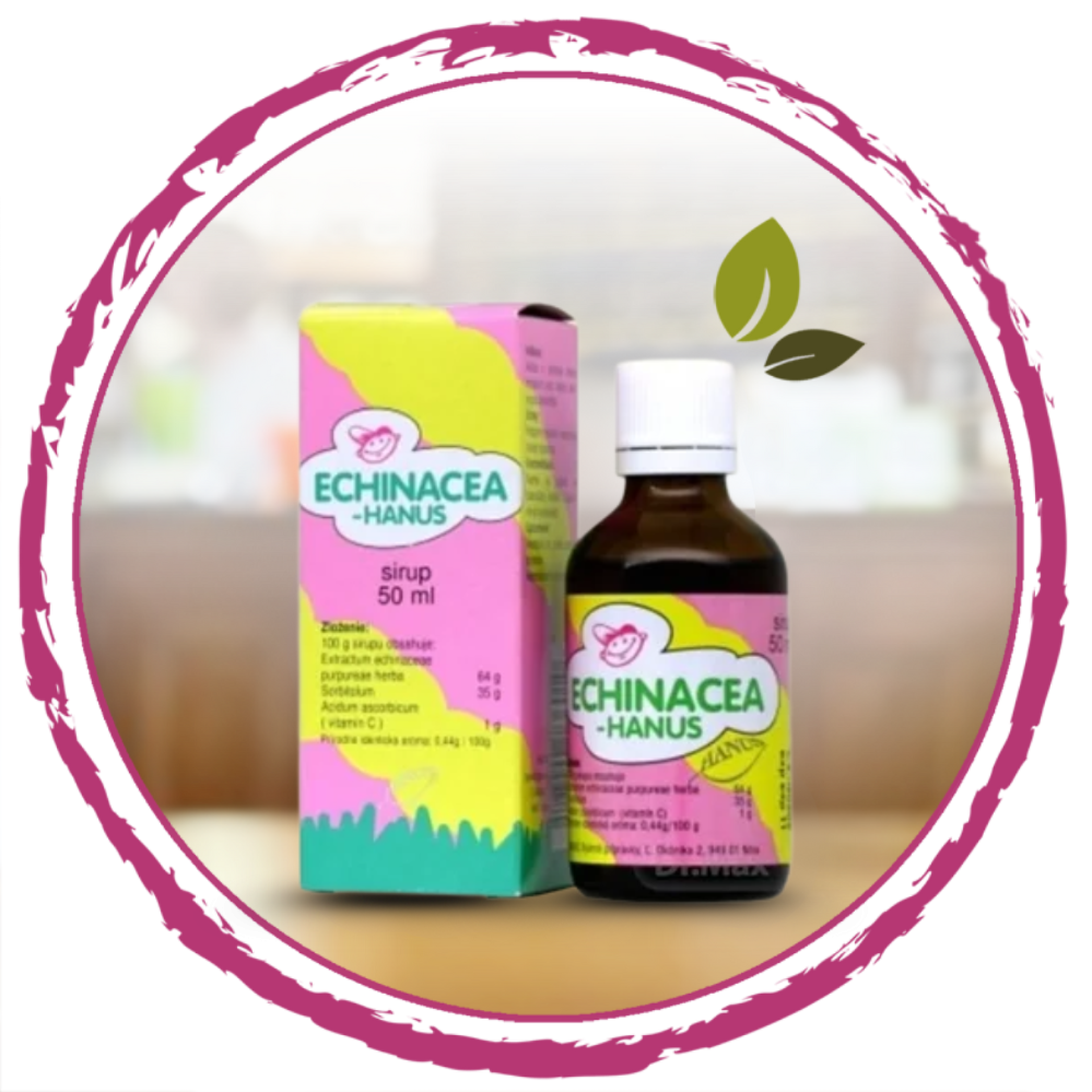 Echinacea detský sirup 50ml (Hanus)