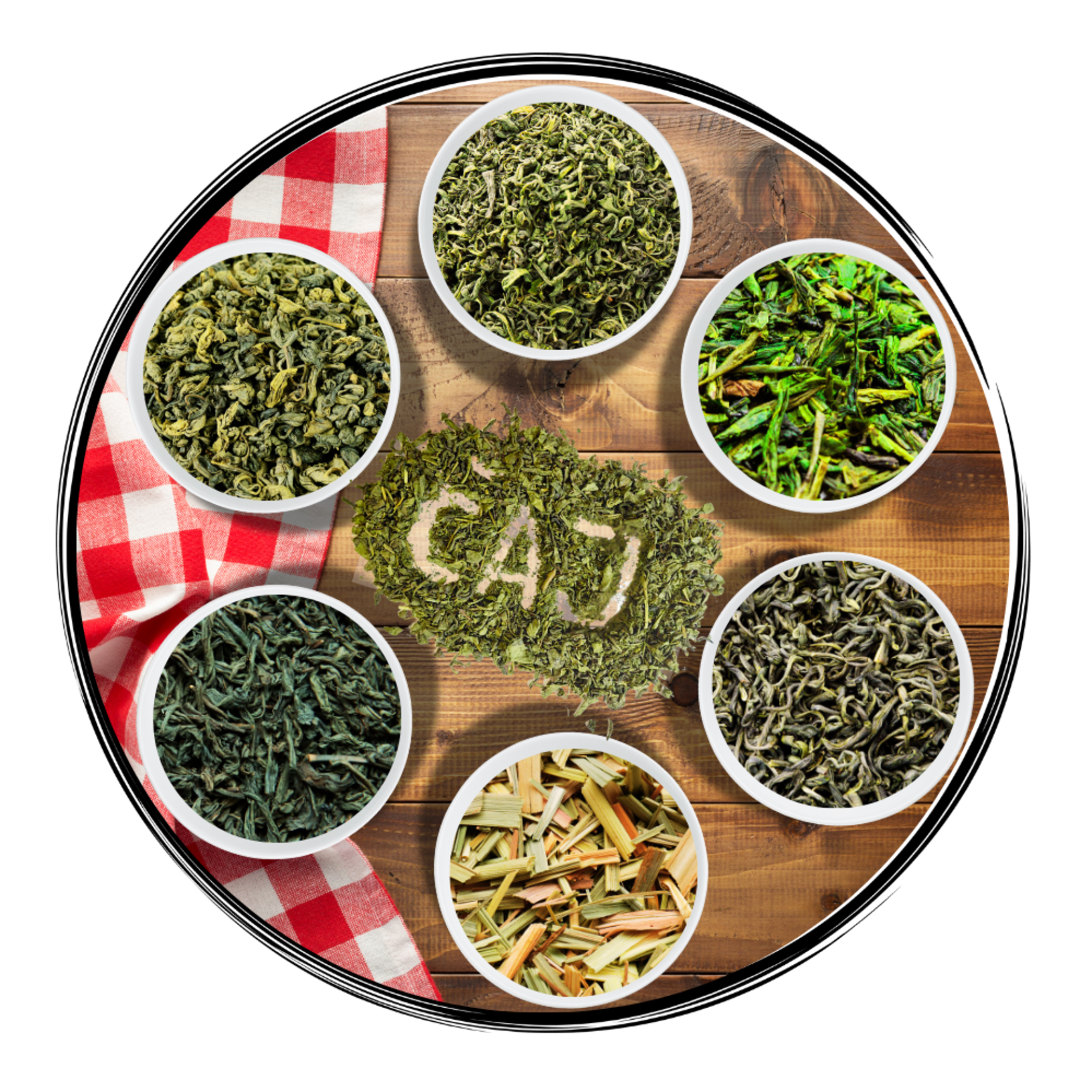 Darčekové balenie Zelených čajov 6ks