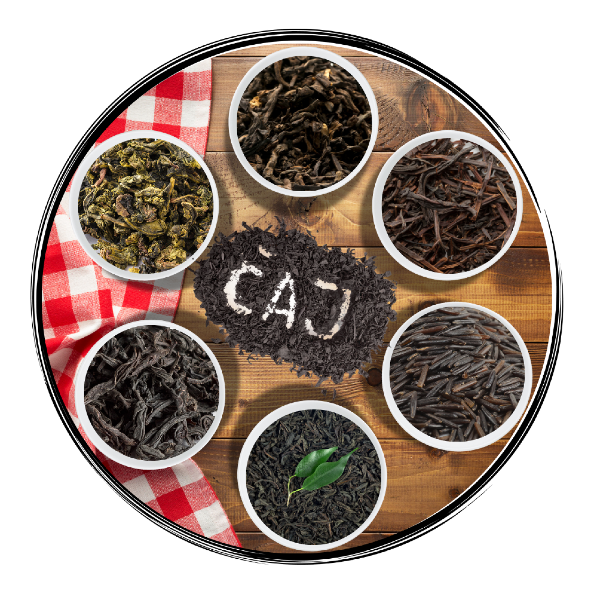 Darčekové balenie Čiernych čajov 6ks