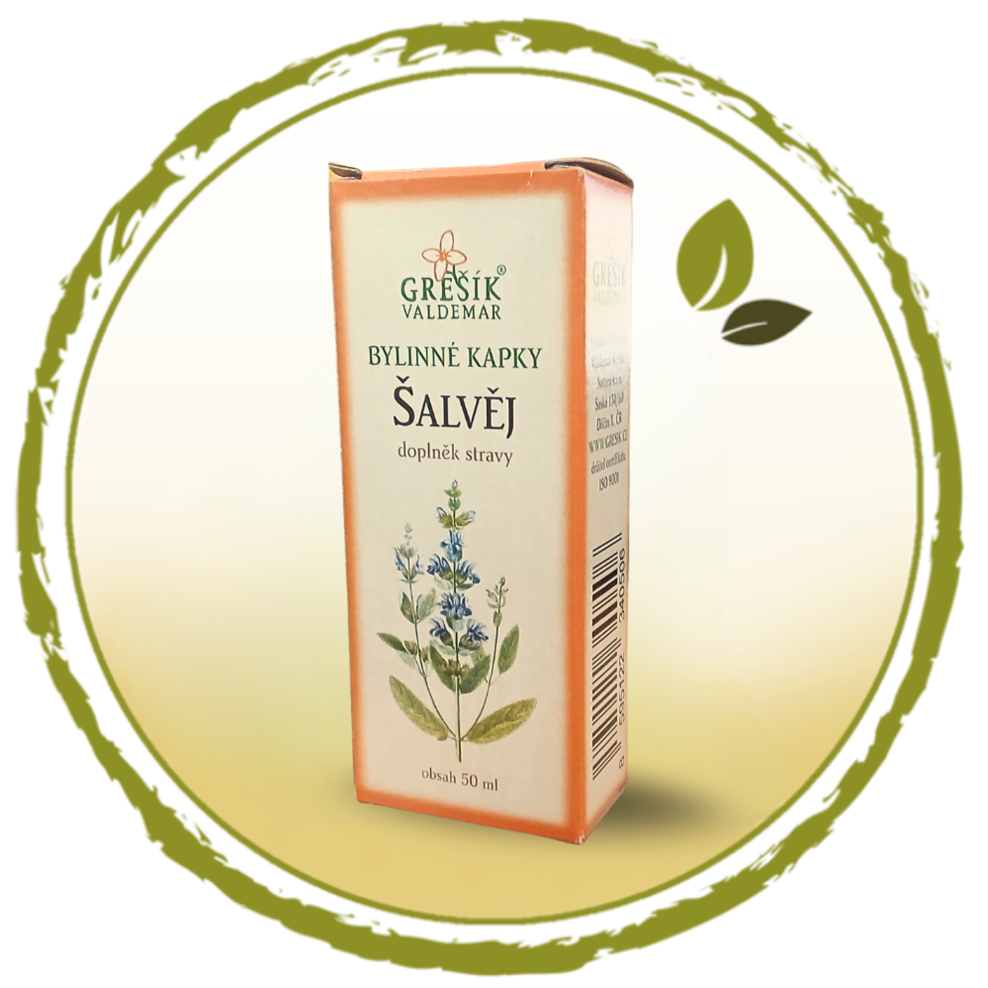 Šalvia 50ml (Grešík)