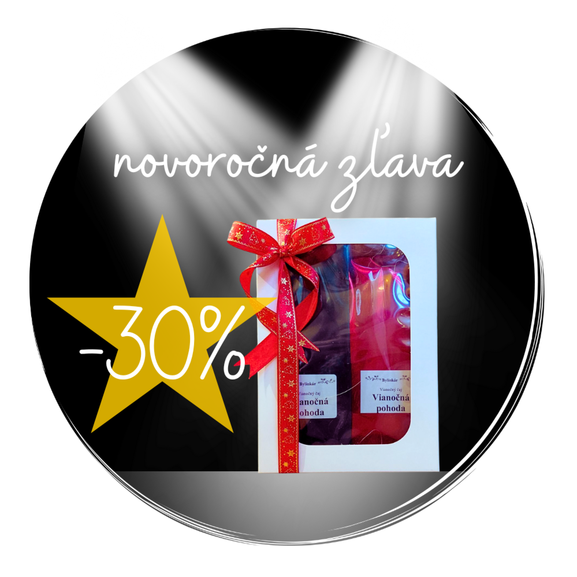 Zľava 30% Vianočná pohoda Balenie Rooibos Citrus-zázvor + Zimná rozprávka