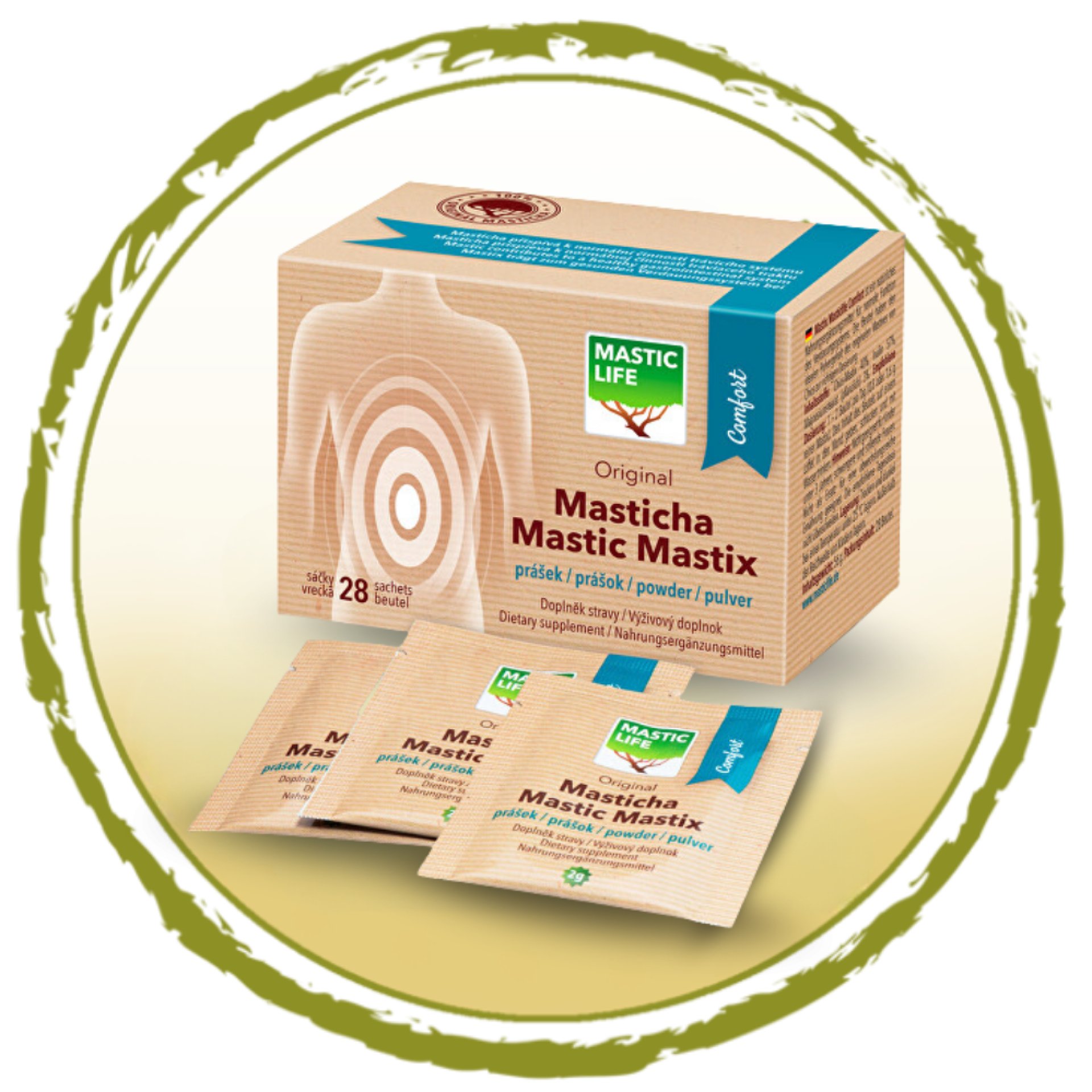Masticha Original Comfort 28 sáčkov