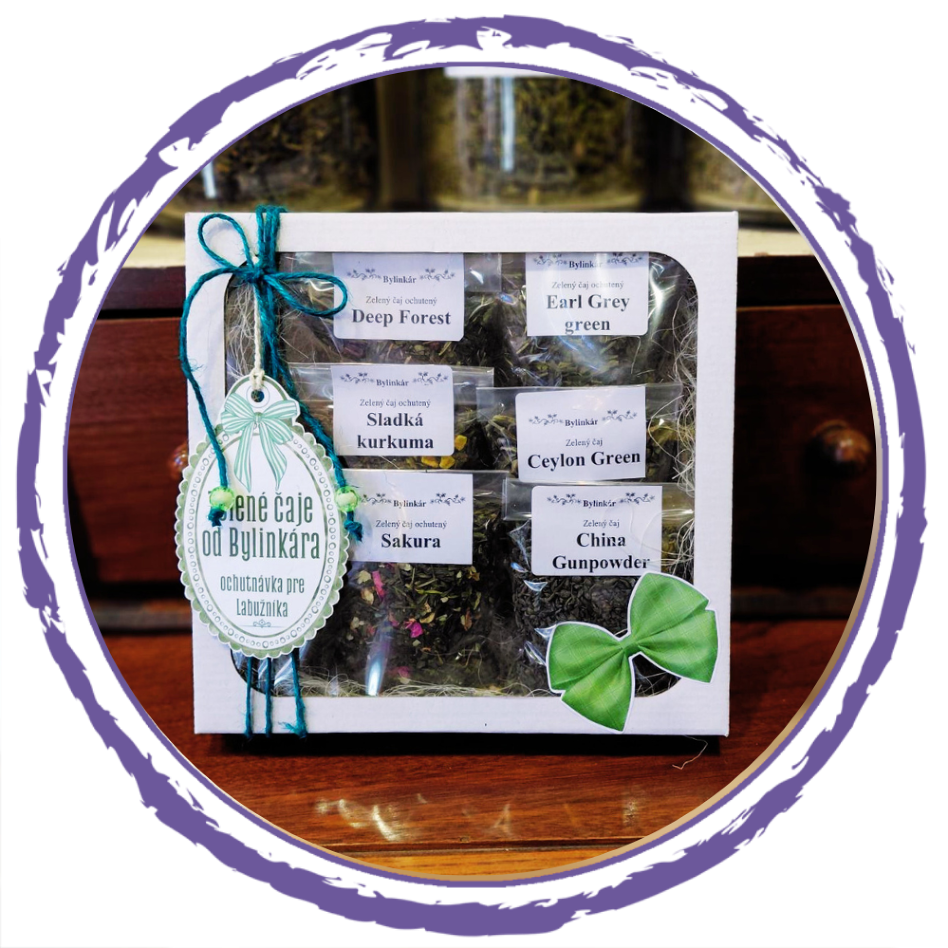 Zelené čaje - ochutnávky 