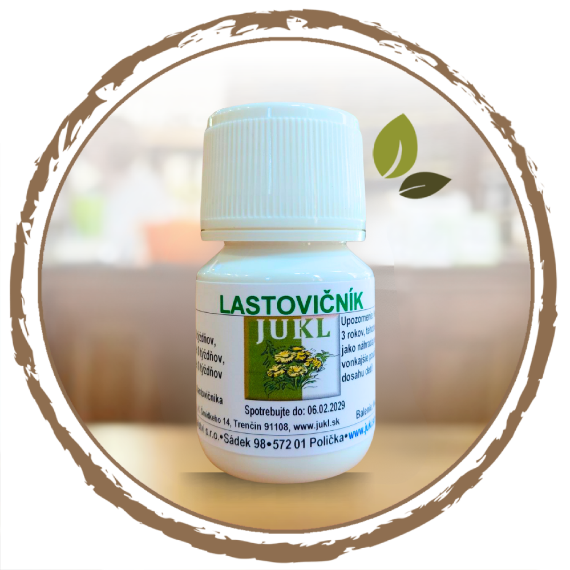 Lastovičník 30ml (Jukl)
